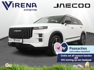 Jaecoo 7 1.5 PHEV Exclusive - Elektrisch verstelbare geheugen stoel(en) - Head-up display - Draadloos Apple Carplay/Android Auto - Panorama dak - Elektrische achterklep - Achteruitrij camera - Parkeerhulp voor en achter Fabrieksgarantie t/m 10-12-2032