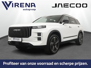 Jaecoo 7 1.5 PHEV Exclusive - Elektrisch verstelbare geheugen stoel(en) - Head-up display - Draadloos Apple Carplay/Android Auto - Panorama dak - Elektrische achterklep - Achteruitrij camera - Parkeerhulp voor en achter Fabrieksgarantie t/m 10-12-2032