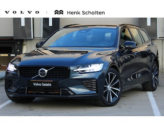 Volvo V60 T6 Plug-in hybrid AWD Plus Dark | Rondomzicht Camera| Semi Electrische trekhaak| Electronic Climate Control | Adaptieve Cruise Control | Parkeersensoren | Rijstrooksensor Met Correctie | Navigatiesysteem | Verwarmbare Voorstoelen | Verwarmbaar Stuurwiel | Keyless Entry |