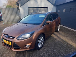 Ford Focus Wagon 1.6 EcoBoost Titanium,183 pk,Climate control,Navi,Parking system,Trekhaak,Isofix,Stoelverwarming