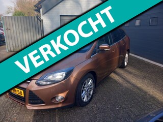 Ford Focus Wagon 1.6 EcoBoost Titanium,183 pk,Climate control,Navi,Parking system,Trekhaak,Isofix,Stoelverwarming