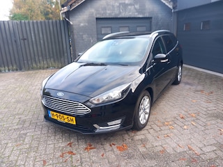 Ford Focus Wagon 1.5 Titanium Edition.150 pk,Cruise control,Navigatie,Climate control,Stoel+struur+voorruitverwarming,PDC,V+A.