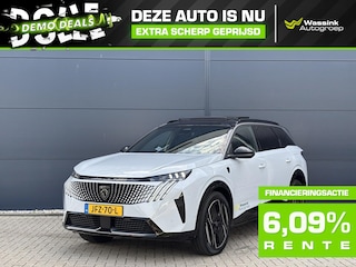 Peugeot 5008 EV 73 kWh 325pk AWD Dual Motor Launch Edition | Nappa Leder | Massage Ventilatie Verwarming | Pixel Led | Handsfree achterklep | Schuifdak | 20 inch