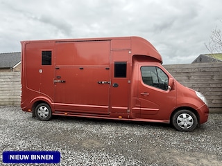 Renault Master PAARDENWAGEN | HORSETRUCK | ROELOFSEN | STALLION 5Xl | 2017 | HENGST | DUB CAB | 5-SEAT | AUTOMAAT | LIMOUSINE | DUITS KENTEKEN