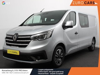 Renault Trafic 2.0 Blue dCi 150 Automaat L2H1 Adv. Dubbele Cabine Navigatie Airco Lichtmetalen velgen Betimmering Trekhaak Camera Parkeer sensoren Dab