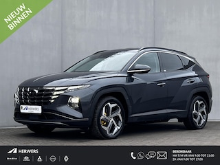 Hyundai Tucson 1.6 T-GDI PHEV Premium 4WD Automaat / Dealer onderhouden / Navigatie / Stuur-, stoel- en achterbankverwarming /Leder / Stoelventilatie / Elektrische stoelen & klep / Camera 360° / Apple Carplay Android / 19" LM wielen /