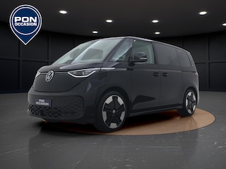 Volkswagen ID. Buzz 1st Max 77kWh | Keyless | Trekhaak | Carplay | Elek Achterklep / Schuifdeur | 360 Camera | 21'' |