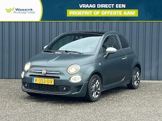 Fiat 500 1.0 70pk Hybrid Rockstar|Apple carplay|Parkeer sensoren|Matte lak
