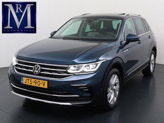 Volkswagen Tiguan 1.4 TSI eHybrid PHEV SUPER COMPLEET| SCHUIF/ KANTELDAK| DODE HOEK| ELEK. ACHTERKLEP| DIG. DASH | CAMERA| STOELVERWARMING| RIJKLAAR GELEVERD INCL. 12 MND BOVAG GARANTIE