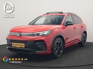 Volkswagen Tiguan 1.4 TSI eHybrid R-Line Business Plug In Hybrid 272pk Dealer O.H. PHEV | Trekhaak Af Fabriek | Panodak | Lederen Sportstoelen Massage & Memory & Ventilatie | 20"L.M | 360 Camera | Harman&Kardon | Adaptive Cruise | Stuur Verwarmd | IQ Light |