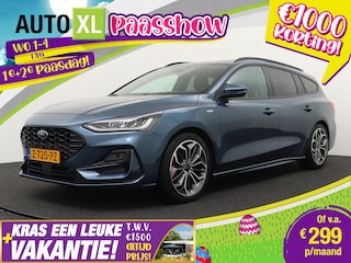 Ford Focus Wagon 1.0 155 PK Hybrid ST Line X Trekhaak Camera Adap.Cruise