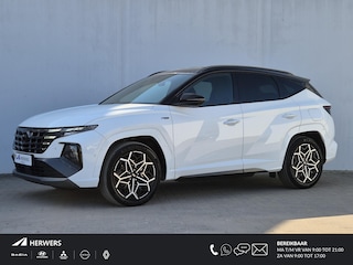 Hyundai Tucson 1.6 T-GDI PHEV N Line 4WD Automaat / Rondomzicht camera / Apple Carplay Android Auto / Adaptief cruise control / Trekgewicht 1350 Kg / Stuur- en Stoelverwarming / Elektrisch bedienbare stoelen - achterklep /