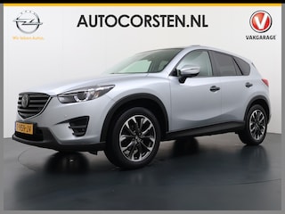 Mazda CX-5 2.5I 192PK Automaat GT-M 4WD Leder Trekhaak Adap.Cruise Schuif-kanteldak Navi Camera Apple Carplay Android Auto Pdc Privacyglas DAB+ Bluetooth Stoelverwarming Memory Elek.Stoelen AWD 1.800KG Trekgewicht Zeer complete en sterke CX5-5