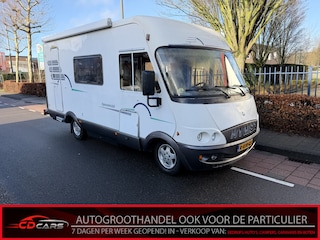 Hymer B 544 Fiat Hymermobil Kelkast, Toilet, Keuken, Bed, Luifel, Radio