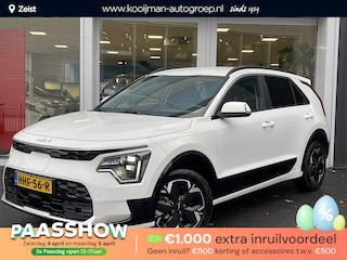 Kia Niro EV Edition Advanced 64.8 kWh Dodehoeksensoren | Stoelverwarming | Stuurverwarming | Navigatie | Apple Carplay & Android Auto enz.