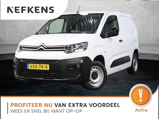 Citroën Berlingo 1.5 BlueHDi 100PK S&S L1 | 1ste Eigenaar | AppleCarplay/AndroidAuto | Parkeersensoren | Airco | Armsteun | Houtenlaadvloer | Cruise Control | Bluetooth | Mistlampen | Zijschuifdeur Rechts |