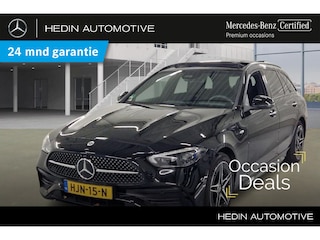 Mercedes-Benz C 300e Estate Automaat Business Solution AMG | Premium Plus Pakket | Nightpakket | Panoramadak | Burmester 3D Audio | Head-Up | Memory | Distronic | 360° Camera | Stoelverwarming