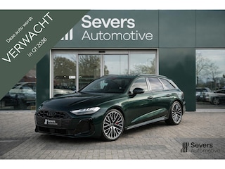 Audi A5 Avant e-hybrid quattro S edition Competition 270 kW / 367 pk | Goodwoodgreen | Tech Pro | Head-up display |  Glazen panoramadak | Trekhaak | Cruise Control Adaptief |  Display voor de bijrijder | Audi garantie 5 jaar / 100.000 km | Bang & Olufsen luidsprekers |