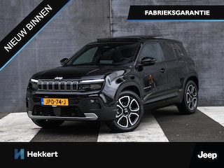 Jeep Avenger Summit 54 kWh 156pk Automaat SCHUIF-DAK | 18''LM | ADAPT. CRUISE | DODE HOEK | PDC + CAM.