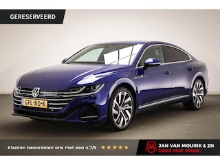 Volkswagen Arteon 1.4 TSI eHybrid R-Line Business+ | NAVI / DESIGN / LEDER- PACK | SFEERVERLICHTING | CARBON | TREKHAAK | 360 CAMERA | 19"