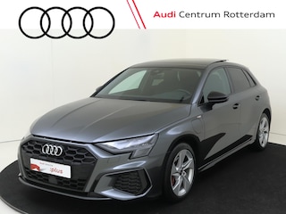 Audi A3 Sportback 45 TFSI e S edition Competition | SoH 100% | Panoramadak | Bang & Olufsen | Virtual cockpit Plus | Stoelverwarming | Lederen bekleding | CarPlay | Cruise control |