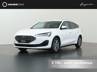 Ford Focus Wagon Titanium 1.0 Ecoboost Hybrid 125pk | Nieuw | Winterpack | Cruise Control Adaptief | Parkeercamera | Climate Control |