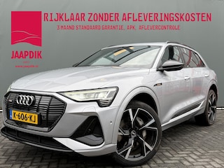 Audi e-Tron BWJ 2020 55 quattro 408 PK S edition 95 kWh FULL LED | PANO | CAMERA | HALF LEDER | ADAPTIVE CRUISE | ELEKTRI. STOELEN | STOELVERW. | ELEKTRI. ACHTERKLEP | CARPLAY + ANDROID | NAVI | CLIMA | LMV | PDC