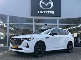 Mazda CX-60 2.5 e-SkyActiv PHEV Homura NL-Auto, 1e Eig.,Trekhaak, Navigatie, Apple Carplay / Android Auto,A. Rij-Camera, Cruise control ad. Leer, Head-up, Stoelverw.+ geheugen, Stuurverw.