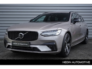 Volvo V90 2.0 T6 Plug-in hybrid AWD Ultimate Bright | Panoramadak | Geventileerd leder | Stoel en stuurverwarming | Adaptieve cruise control