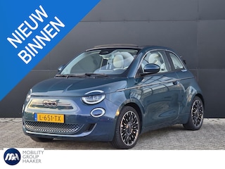 Fiat 500 La Prima 42 kWh | Cabriolet | Apple-Android | Climate Control | Cruise Control
