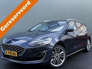 Ford Focus Wagon BWJ 2021 1.0 124 PK EcoBoost Hybrid Vignale PANORAMADAK | xENON | NIEUW BINNEN !