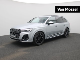 Audi Q7 55 TFSI e quattro Pro Line S | Glazen Panoramadak | Trekhaak | Optiekpakket Zwart Plus | leder bekleding met S-logo | Glas Donkere Tint | Comfortsleutel | Uitegbreid voorverwarmen.