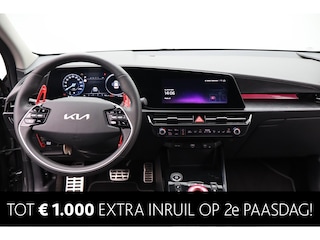 Kia Niro 1.6 GDi ExecutiveLine * Meest luxe uitvoering * | Stoel en stuurverwarming | Stoel ventilatie | Geheugenfunctie bestuurdersstoel | Camera en parkeersensoren | Adaptieve cruise controlle