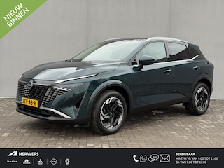 Nissan Qashqai 1.3 MHEV Xtronic N-Connecta Automaat / Facelift / Fabrieksgarantie tot 05-2028 / 1.800 kg trekgewicht / ACC / 360 Camera / Navigatie / Apple Carplay & Android / Stoel & Stuurwiel verwarming /