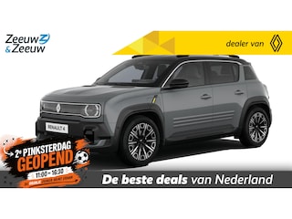 Renault 4 (ANWB Private Lease Actie v.a. € 524,-) Iconic Comfort Range | Wij maken graag een Private Lease offerte op maat voor u!
