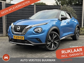 Nissan Juke N-Design 1.0 DIG-T 115PK DCT Automaat Navigatie, Achteruitrijcamera, Keyless, Bose, Leder, Parkeersensoren