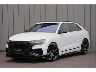 Audi Q8 55 TFSI quattro Pro Line S | 340PK | Luchtvering | Achterasbesturing | Head-up | Memory | B&O | Sfeerverlichting | Keyless-go | Stuurwielverw. | Standkachel | 2019.