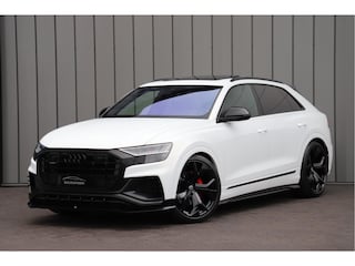 Audi Q8 55 TFSI quattro Pro Line S | 340PK | Luchtvering | Achterasbesturing | Head-up | Memory | B&O | Sfeerverlichting | Keyless-go | Stuurwielverw. | Standkachel | 2019.