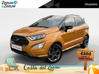 Ford Ecosport 1.0 EcoBoost ST-Line | Stoel-, Stuur- en Voorruitverwarming | Apple Carplay & Android Auto | Achteruitrijcamera | Cruise Control |