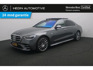 Mercedes-Benz S 450e Lang Automaat AMG Line | Premium Pakket | Executive Rear Plus Pakket | Airmatic | Panoramadak | Burmester 3D Audio | 360° Camera | Stoelventilatie/verwarming