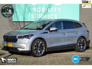 Skoda Enyaq iV 80 First Edition SOH92% Leder Trekhaak Stoelverw 3Zones