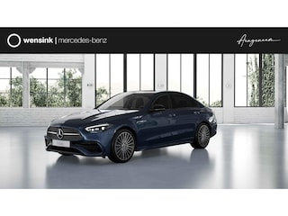 Mercedes-Benz C-klasse 300e Business Solution AMG | Panoramaschuifdak | Trekhaak | DIGITAL LIGHT | Nightpakket | dodehoekassistent | 360° camera |