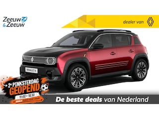 Renault 4 (ANWB Private Lease Actie v.a. € 524,-) Iconic Comfort Range | Wij maken graag een Private Lease offerte op maat voor u!