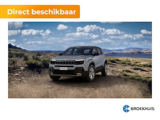 Jeep Avenger Summit | 18" Diamond Cut lichtmetalen velgen | Achteruitrijcamera | Elektrisch bedienbaar panoramisch schuif-/kanteldak