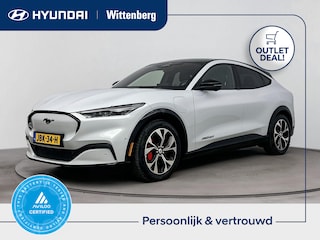 Ford Mustang Mach-E Extended AWD 98 kWh | SOH 97.8% | Panorama dak | Leder interieur | Elektrische achterklep | Stoelverwarming | Stuurwiel verwarmt | Achteruitrij Camera | Adaptive Cruise |