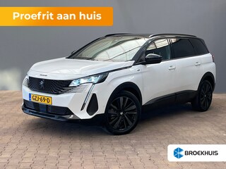 Peugeot 5008 1.2 Hybrid GT Navigatie | Panoramadak | Climate | Stoelverwarming | Apple Carplay/Android Auto | | 2 stoelen op derde rij | Armsteun achter | Armsteun voor