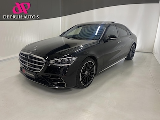 Mercedes-Benz S-klasse 580 e 4MATIC Lang AMG Line 4 Wiel besturing 360°-camera Pano Softclose 20 Inch Head Up Laser Koplampen Night Pakket