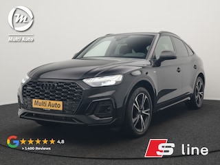 Audi Q5 55 TFSI e Quattro 2x S-Line Plug In Hybrid 367pk PHEV | Luchtvering | Sfeerverlichting | Bang & Olufsen | Valcona Sportstoelen Verwarmd | Camera | Apple Carplay | Virtual | Keyless | Navigatie | DAB | 20"L.M |