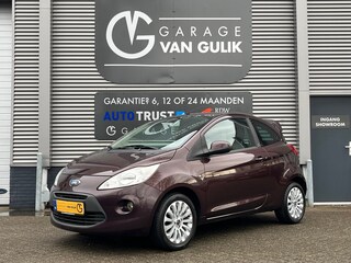 Ford Ka 1.2 Titanium 69PK Airco,ElektrRamen,Isofix,Radio/Cd-Speler,Lmv,GetintGlas,Lmv,CentrVergrMetAB,APK tot 07-11-2026.