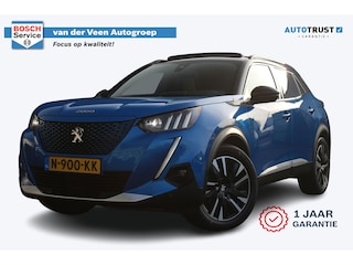 Peugeot 2008 EV GT Pack 50 kWh | Incl. 12 maanden garantie | Voorstoelen verwarmd | Cruise control | Panorama dak | Airco | Navigatie | Dodehoekdetectie | DAB | Lichtmetalen velgen | Achteruitrijcamera | Parkeersensoren | Climate control | Zwarte hemelbekleding